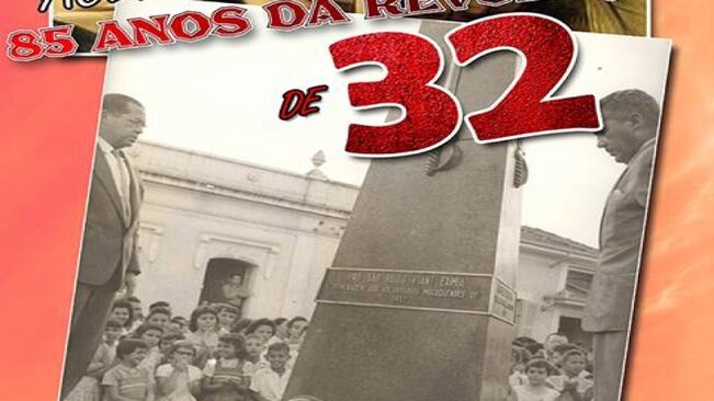 Departamento de Cultura apresenta a partir do dia 20 de junho Exposição sobre a Revolução de 1932