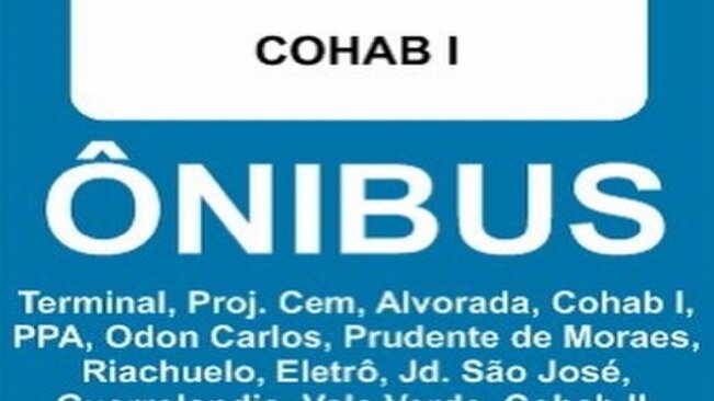 MELHORIAS NO TRANSPORTE COLETIVO URBANO EM MOCOCA.