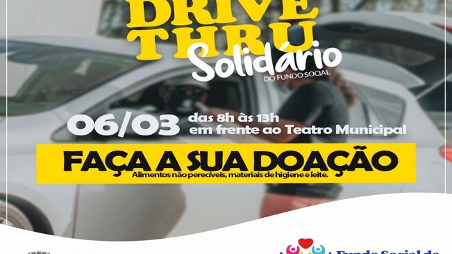 DRIVE THRU SOLIDÁRIO >>
