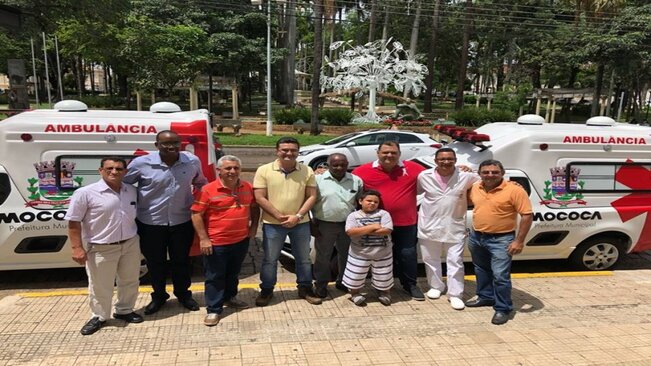 Prefeitura de Mococa adquire três novas ambulâncias com recursos próprios