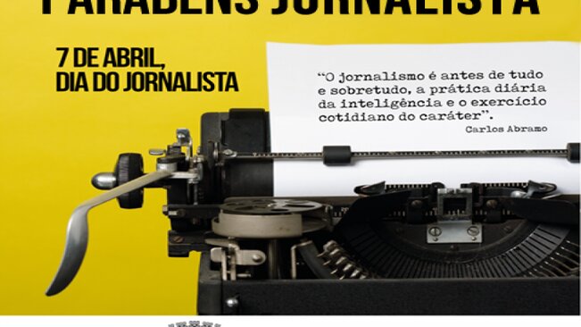 >> PARABÉNS JORNALISTA