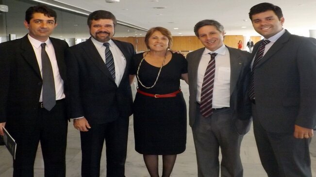 Maria Edna participa de encontros em Brasília