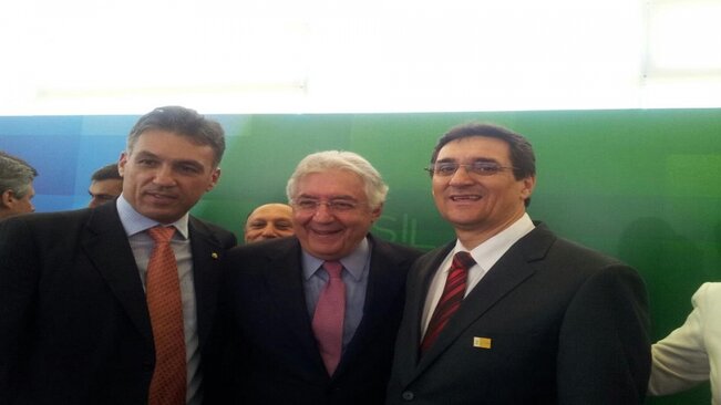 Diretor de Gestão e Desenvolvimento participa da posse do ministro Afif