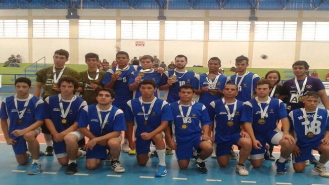 Equipe masculina do DERLA conquista 3º lugar na Liga de Handebol