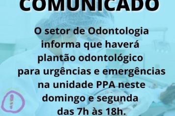   O Departamento de Saúde informa: