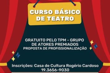 AULAS GRATUITAS DE TEATRO