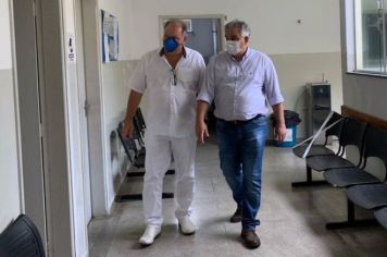 PREFEITO E DIRETOR DA SAÚDE INICIAM VISITAS NAS UNIDADES DE SAÚDE PARA REALIZAR MAPEAMENTO PARA CRONOGRAMA DE REFORMAS
