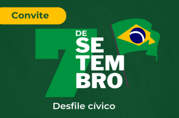 PREFEITURA MUNICIPAL DE MOCOCA CONVIDA À TODOS PARA O DESFILE 7 DE SETEMBRO EM MOCOCA