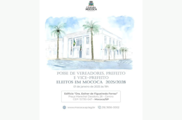 POSSE DOS VEREADORES, PREFEITO E VICE-PREFEITO DE MOCOCA