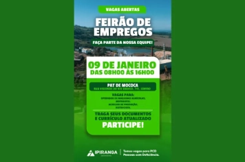 VAGAS ABERTAS