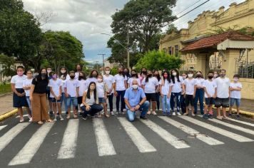 DEPARTAMENTO DE TRÂNSITO REALIZA PALESTRA PARA ALUNOS
