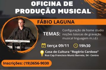 OFICINA DE PRODUÇÃO MUSICAL