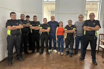 NOVOS AGENTES DE TRÂNSITO SÃO RECEBIDOS EM MOCOCA