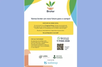 PROGRAMA BROTAR EM MOCOCA | CENSO RURAL DE SANEAMENTO