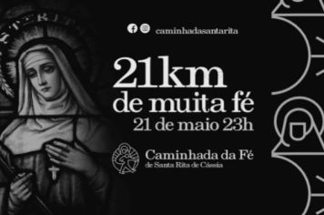 TRADICIONAL CAMINHADA DE SANTA RITA 