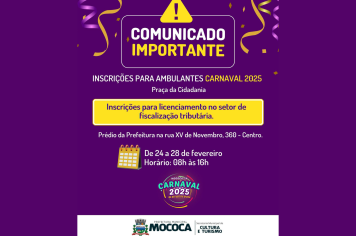 COMUNICADO IMPORTANTE