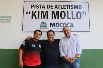 REINAUGURAÇÃO DOS VESTIÁRIOS DA PISTA DE ATLETISMO KIM MOLLO: UM NOVO ESPAÇO PARA O ESPORTE E BEM-ESTAR