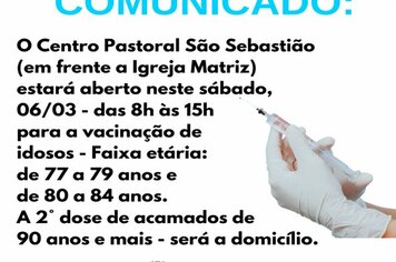ATENÇÃO IDOSOS >>