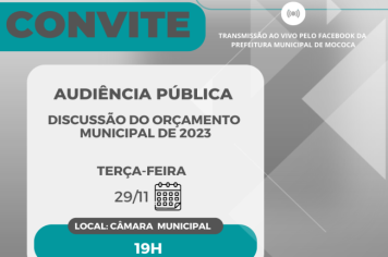 AUDIÊNCIA PÚBLICA