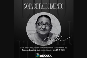 NOTA DE PESAR