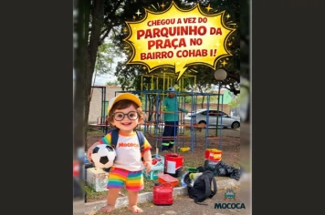REFORMA E MANUTENÇÃO DO PLAYGROUND NA PRAÇA PEDRO BERTASSO