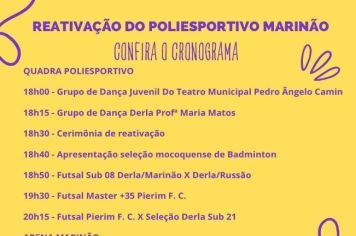 PREFEITURA REATIVA POLIESPORTIVO “MARINÃO” 