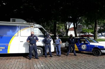 GUARDA MUNICIPAL PRESENTE NO CENTRO DA CIDADE PARA EVITAR AGLOMERAÇÕES