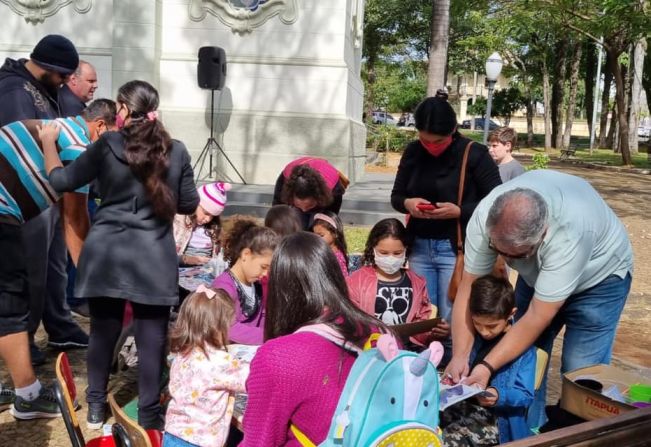 PIQUENIQUE LITERÁRIO GARANTE SÁBADO ESPECIAL PARA GAROTADA EM MOCOCA