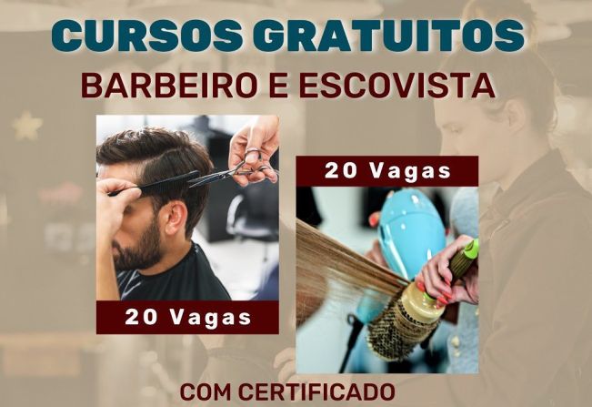 PREFEITURA E ROTARY CLUB OFERECEM CURSO GRATUITO DE BARBEIRO