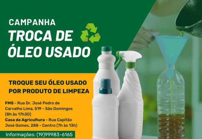 CAMPANHA DE TROCA DE ÓLEO 