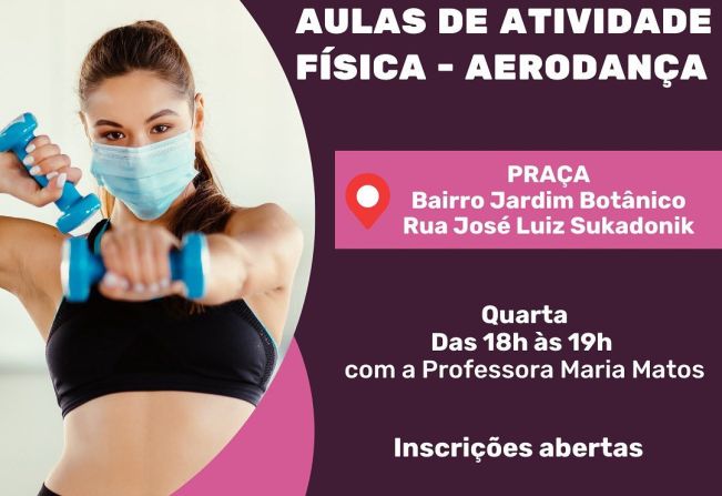 AULAS DE AERODANÇA GRATUITAS