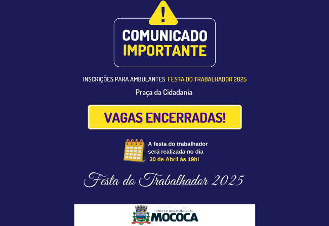 VAGAS ENCERRADAS