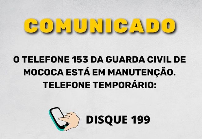 COMUNICADO DEFESA CIVIL