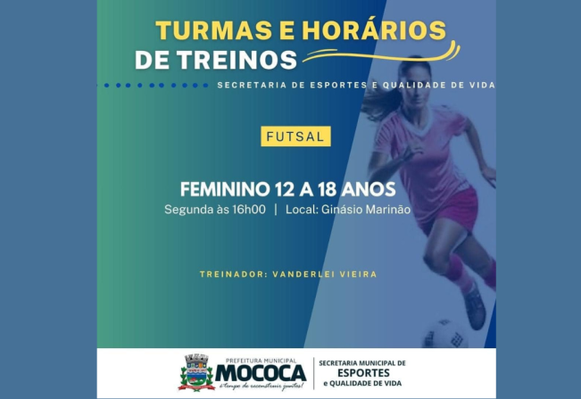 CONFIRAM OS HORÁRIOS DE NOSSAS ESCOLINHAS DE TREINAMENTO 