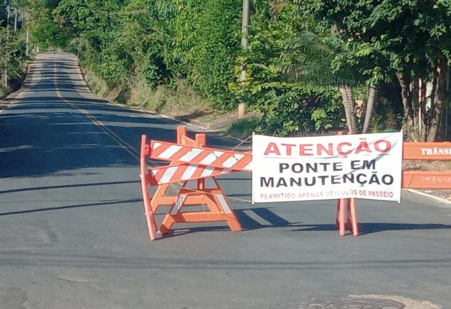  ATENÇÃO, INTERDIÇÃO TEMPORÁRIA