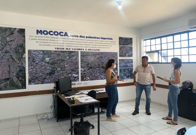 IBGE - PREFEITURA SE PREPARA PARA RECEBER EQUIPE.