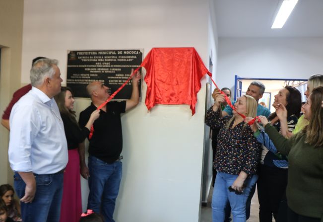 Revitalização da Escola Vera Sandoval Meirelles reforça o compromisso do governo municipal com a Educação