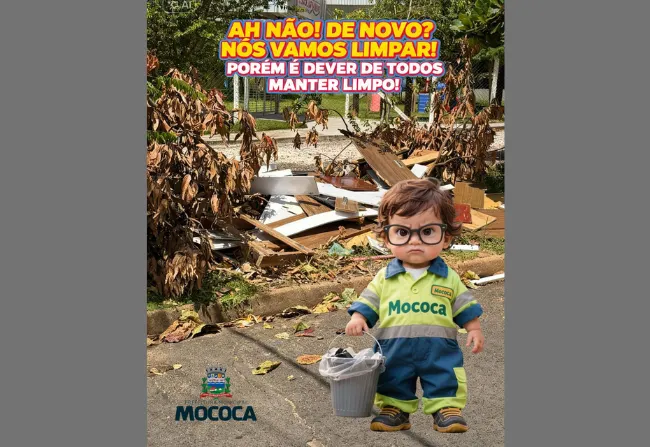  PREFEITURA EM AÇÃO PELA LIMPEZA DA CIDADE!