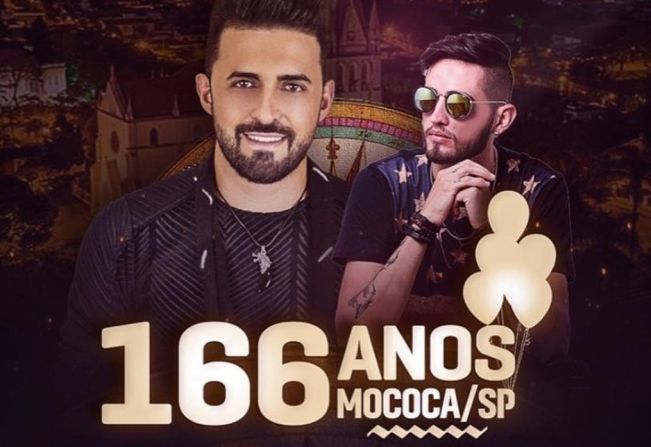 SHOW DE COMEMORAÇÃO AOS 166 DE MOCOCA!