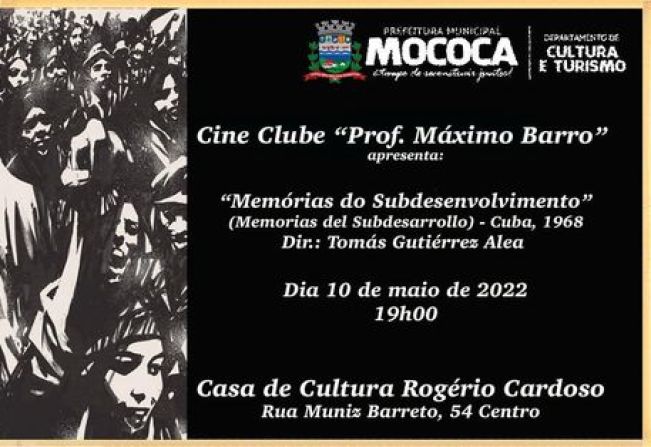 CINE CLUBE NA CASA DE CULTURA NESTA TERÇA