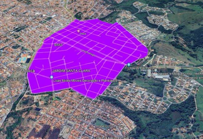 SANTA CLARA E DEMAIS BAIRROS VIZINHOS RECEBERÃO NEBULIZAÇÃO VEÍCULAR A PARTIR DE HOJE- SEGUNDA-FEIRA 26/02/2024