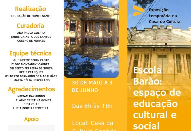 COMEÇAMOS A SEMANA COM UM CONVITE MAIS QUE ESPECIAL PARA TODA A POPULAÇÃO!