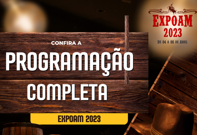 EXPOAM - PROGRAMAÇÃO COMPLETA