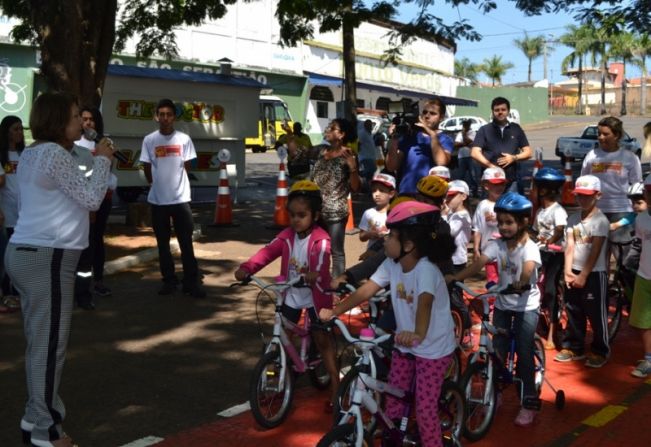 Prefeitura inaugura a “Escola Educativa” na Semana Nacional do Trânsito