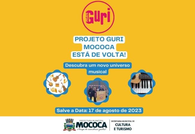 O Projeto Guri está de volta a Mococa!