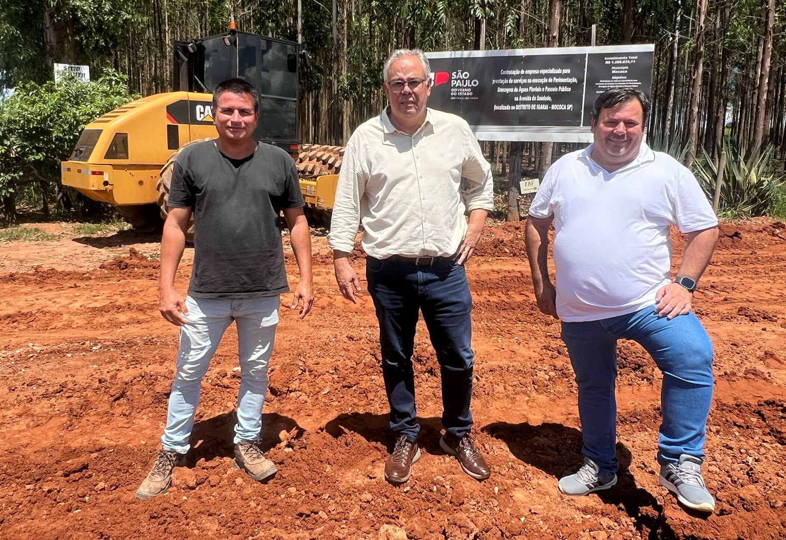 AVANÇO NA OBRA DA AVENIDA DA SAUDADE EM IGARAÍ