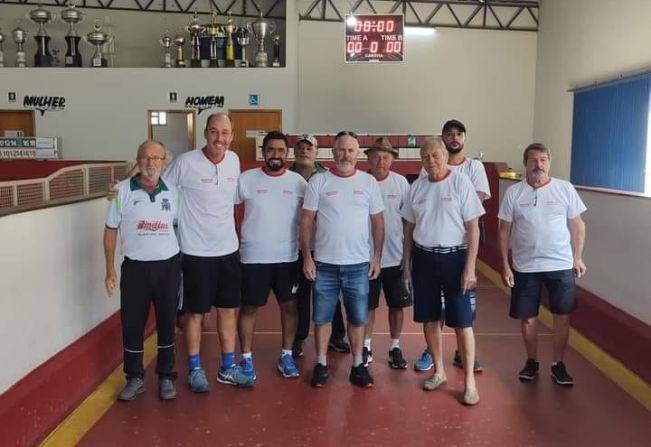 SELEÇÃO DE BOCHA MOCOQUENSE FAZ GRANDE JOGO NO CAMPEONATO REGIONAL