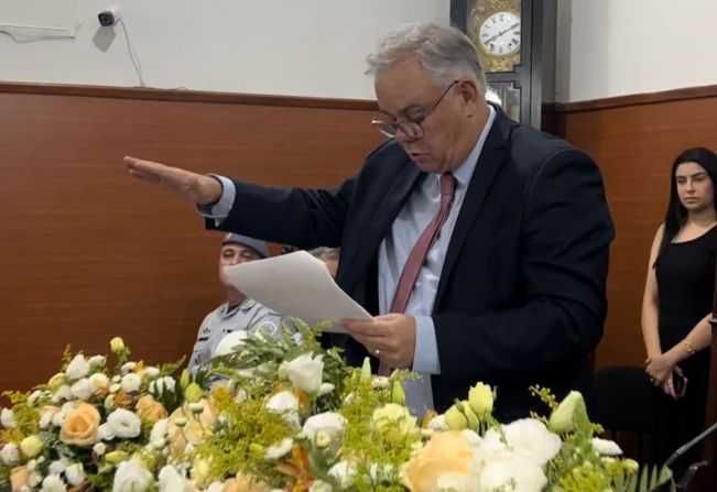 SESSÃO SOLENE DE POSSE DO PREFEITO, VICE-PREFEITO E VEREADORES DE MOCOCA