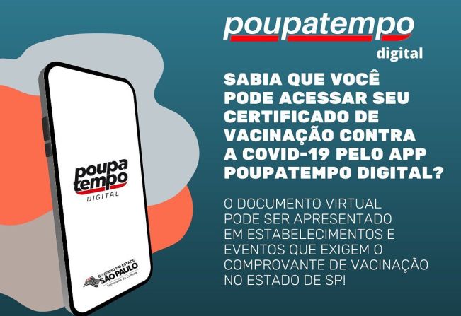 COMPROVANTE DE VACINAÇÃO NO SEU CELULAR