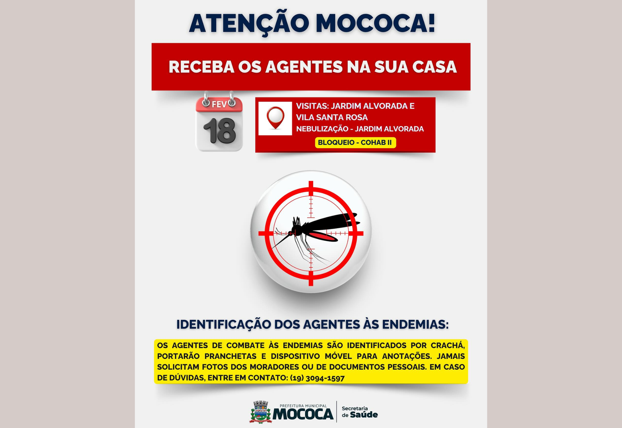  ATENÇÃO POPULAÇÃO 